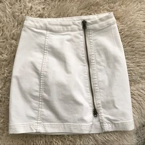 Free People Zipper Skirt